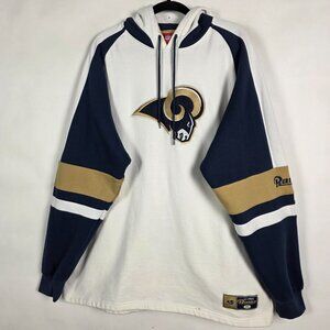 NFL St Louis Rams Football Mens 2XL Long Sleeve Pullover Hoodie